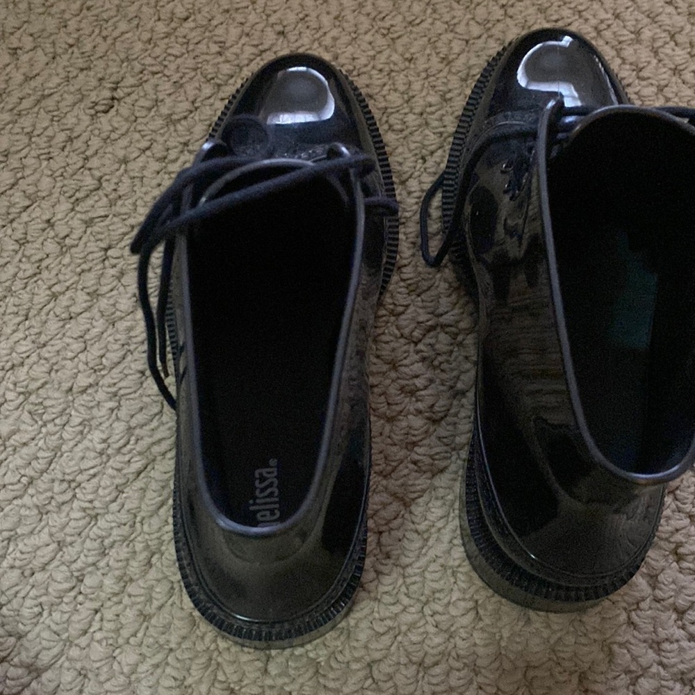 Melissa boots. Never worn. Perfect condition.